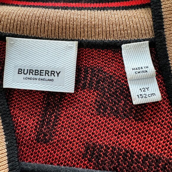 Burbery Wool & Cashmere Cardigan - Picture 4 of 8